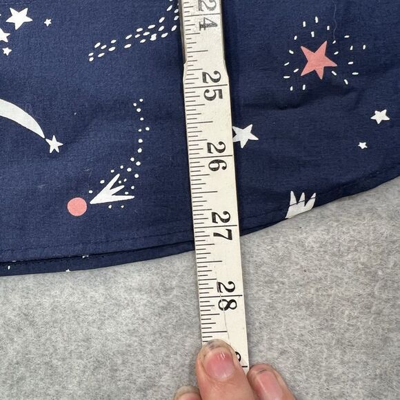 Boden Womens Classic Shirt Size 12r Shooting Star Button-Down Long Sleeve Navy - Picture 9 of 15